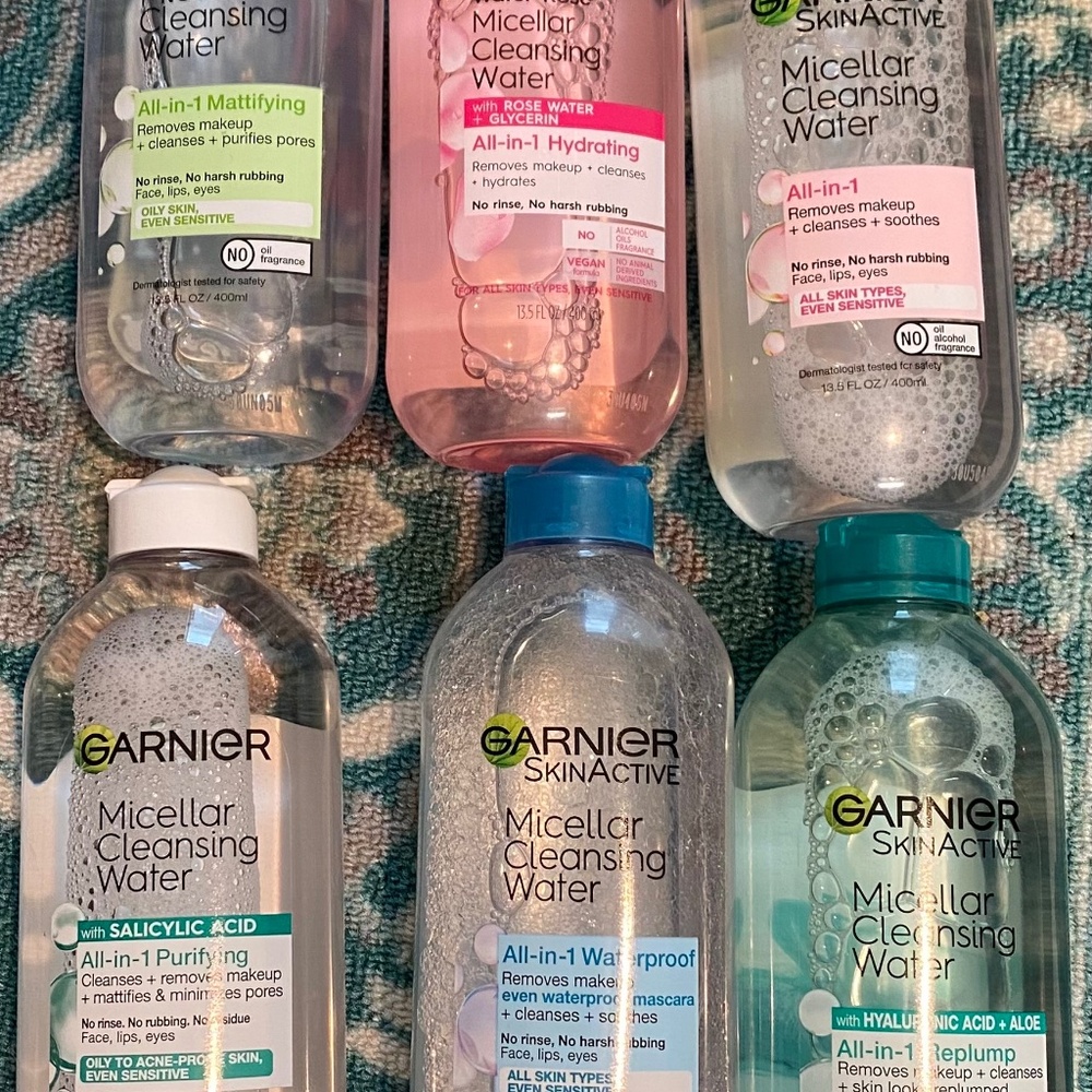 Garnier Micellar Water 6 pack
